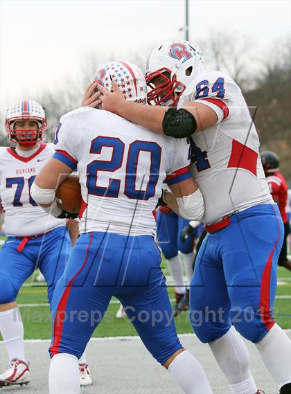 Thumbnail 3 in Richland vs. Hickory (PIAA 2A Quarterfinal) photogallery.