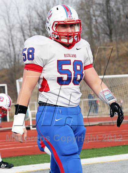 Thumbnail 2 in Richland vs. Hickory (PIAA 2A Quarterfinal) photogallery.