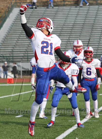 Thumbnail 2 in Richland vs. Hickory (PIAA 2A Quarterfinal) photogallery.