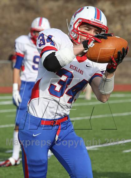 Thumbnail 3 in Richland vs. Hickory (PIAA 2A Quarterfinal) photogallery.