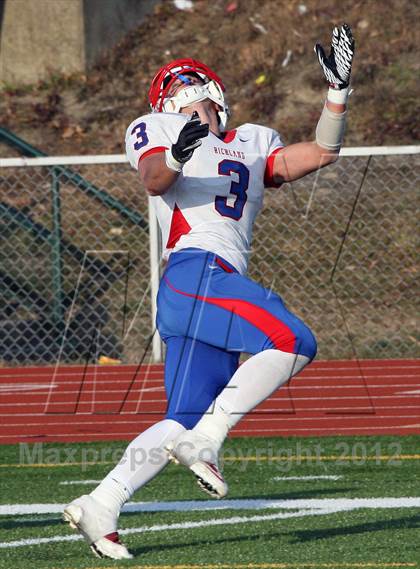 Thumbnail 2 in Richland vs. Hickory (PIAA 2A Quarterfinal) photogallery.