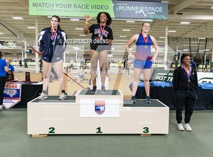 Thumbnail 3 in NCHSAA 4A Indoor Finals (Awards) photogallery.
