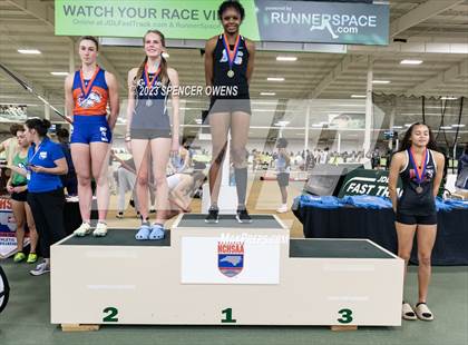 Thumbnail 2 in NCHSAA 4A Indoor Finals (Awards) photogallery.