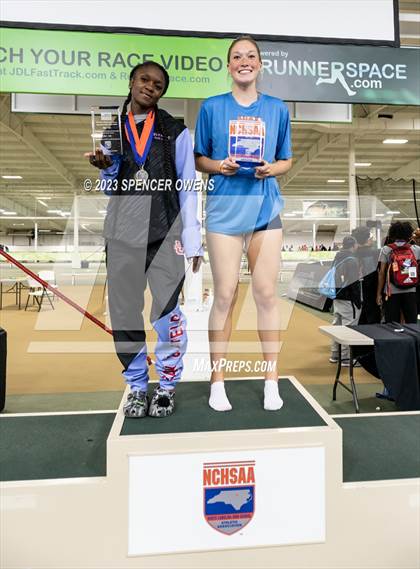 Thumbnail 3 in NCHSAA 4A Indoor Finals (Awards) photogallery.