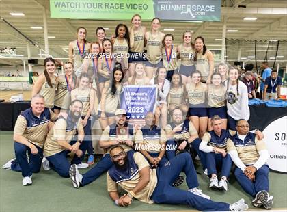 Thumbnail 2 in NCHSAA 4A Indoor Finals (Awards) photogallery.