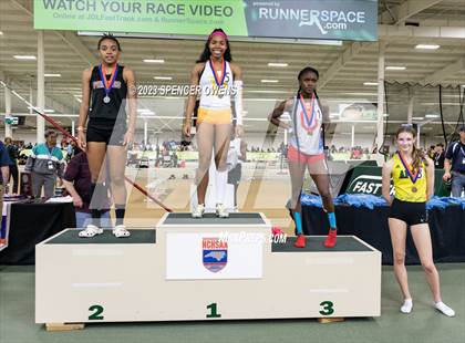 Thumbnail 3 in NCHSAA 4A Indoor Finals (Awards) photogallery.