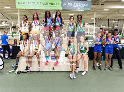 Thumbnail 2 in NCHSAA 4A Indoor Finals (Awards) photogallery.