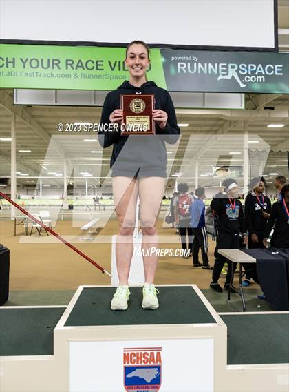 Thumbnail 3 in NCHSAA 4A Indoor Finals (Awards) photogallery.