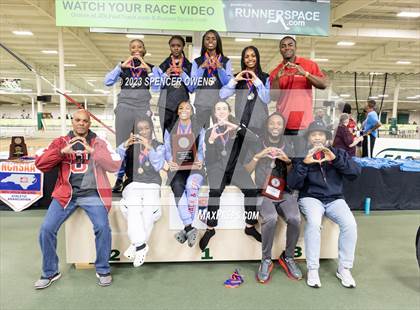 Thumbnail 2 in NCHSAA 4A Indoor Finals (Awards) photogallery.