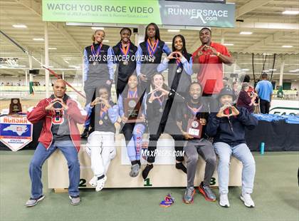 Thumbnail 2 in NCHSAA 4A Indoor Finals (Awards) photogallery.