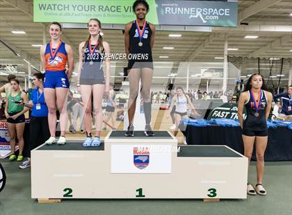 Thumbnail 3 in NCHSAA 4A Indoor Finals (Awards) photogallery.