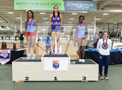 Thumbnail 2 in NCHSAA 4A Indoor Finals (Awards) photogallery.