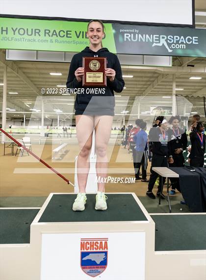 Thumbnail 2 in NCHSAA 4A Indoor Finals (Awards) photogallery.