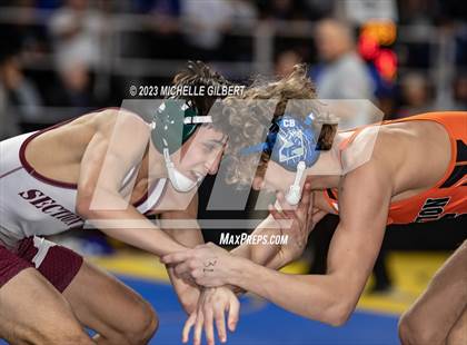 Thumbnail 3 in NYSPHSAA Division 2 Wrestlebacks photogallery.