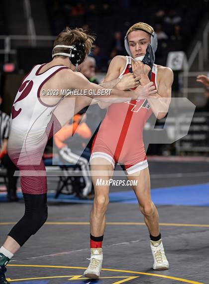 Thumbnail 3 in NYSPHSAA Division 2 Wrestlebacks photogallery.