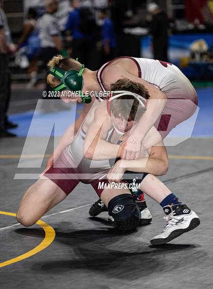 Thumbnail 3 in NYSPHSAA Division 2 Wrestlebacks photogallery.