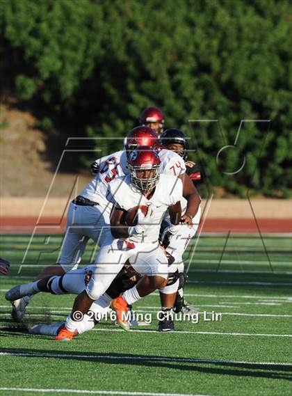 Thumbnail 3 in St. Joseph's Prep vs. Oaks Christian (Honor Bowl) photogallery.