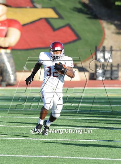 Thumbnail 1 in St. Joseph's Prep vs. Oaks Christian (Honor Bowl) photogallery.