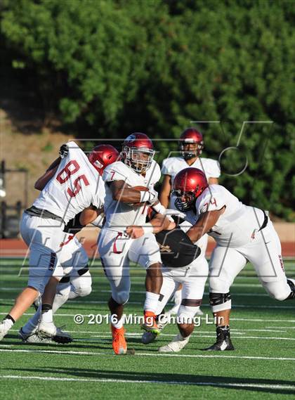 Thumbnail 1 in St. Joseph's Prep vs. Oaks Christian (Honor Bowl) photogallery.