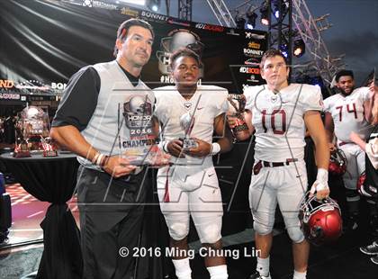 Thumbnail 2 in St. Joseph's Prep vs. Oaks Christian (Honor Bowl) photogallery.