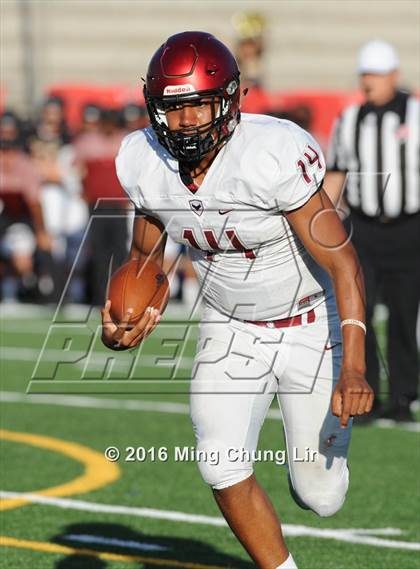 Thumbnail 1 in St. Joseph's Prep vs. Oaks Christian (Honor Bowl) photogallery.