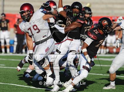 Thumbnail 1 in St. Joseph's Prep vs. Oaks Christian (Honor Bowl) photogallery.