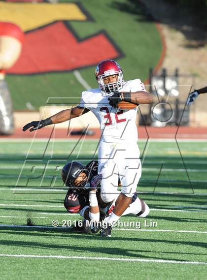 Thumbnail 1 in St. Joseph's Prep vs. Oaks Christian (Honor Bowl) photogallery.