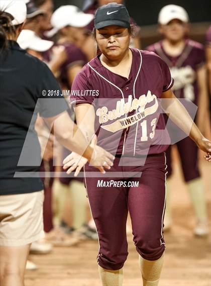 Thumbnail 2 in Sahuarita vs. Winslow (AIA 3A Final) photogallery.