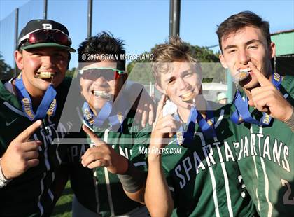 Thumbnail 2 in Monte Vista vs. De La Salle (CIF NCS Division 1 Final) photogallery.