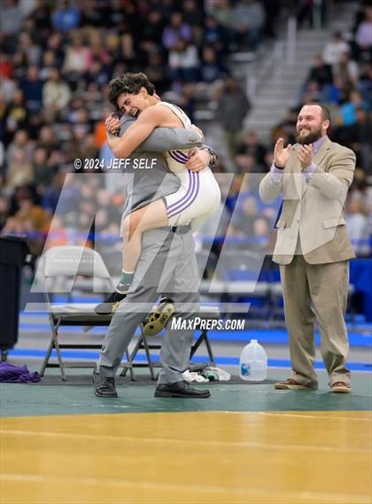 Thumbnail 1 in VHSL Class 5 State Championships 113lbs Finals photogallery.