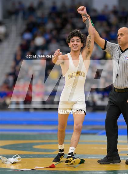 Thumbnail 3 in VHSL Class 5 State Championships 113lbs Finals photogallery.