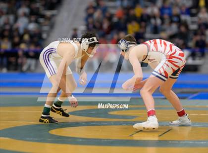 Thumbnail 2 in VHSL Class 5 State Championships 113lbs Finals photogallery.