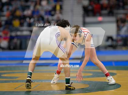 Thumbnail 2 in VHSL Class 5 State Championships 113lbs Finals photogallery.
