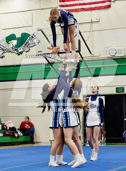 Thumbnail 1 in Pleasant Valley - CIF Northern Regional Cheer Championships photogallery.