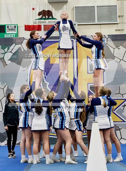 Thumbnail 3 in Pleasant Valley - CIF Northern Regional Cheer Championships photogallery.