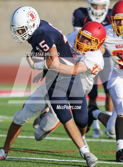 Thumbnail 3 in Woodbridge Warriors vs Beckman Patriots photogallery.
