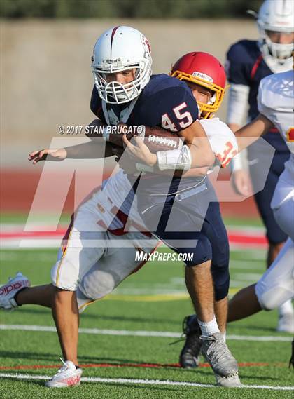Thumbnail 2 in Woodbridge Warriors vs Beckman Patriots photogallery.