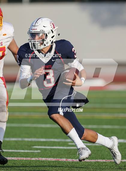 Thumbnail 1 in Woodbridge Warriors vs Beckman Patriots photogallery.