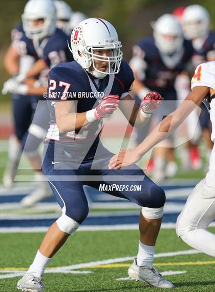 Thumbnail 2 in Woodbridge Warriors vs Beckman Patriots photogallery.