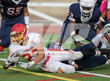 Thumbnail 2 in Woodbridge Warriors vs Beckman Patriots photogallery.