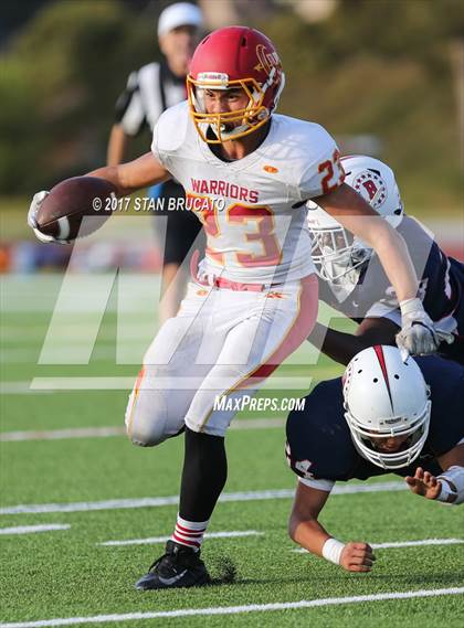 Thumbnail 2 in Woodbridge Warriors vs Beckman Patriots photogallery.