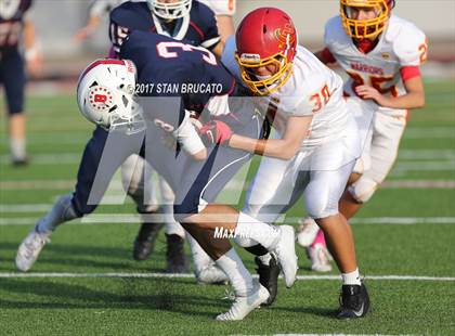 Thumbnail 3 in Woodbridge Warriors vs Beckman Patriots photogallery.