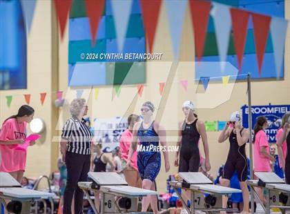 Thumbnail 2 in CHSAA 4A Swim Championships photogallery.