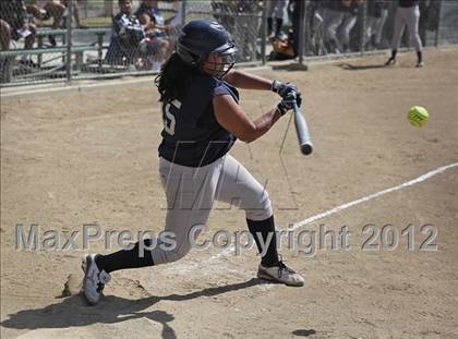 Thumbnail 2 in St. Genevieve vs La Sierra Academy (CIF SS Playoffs) photogallery.
