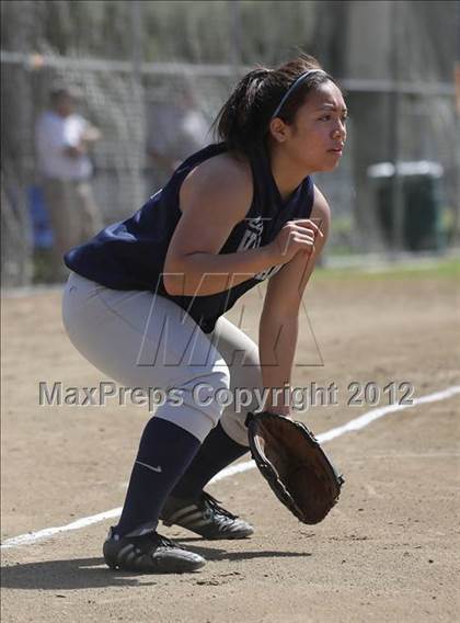 Thumbnail 3 in St. Genevieve vs La Sierra Academy (CIF SS Playoffs) photogallery.