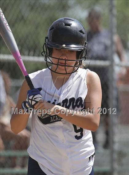 Thumbnail 2 in St. Genevieve vs La Sierra Academy (CIF SS Playoffs) photogallery.