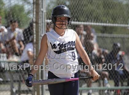 Thumbnail 3 in St. Genevieve vs La Sierra Academy (CIF SS Playoffs) photogallery.