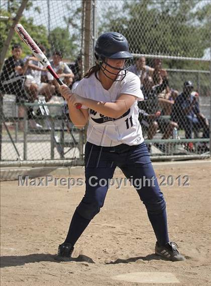 Thumbnail 1 in St. Genevieve vs La Sierra Academy (CIF SS Playoffs) photogallery.