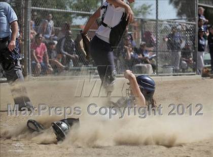 Thumbnail 1 in St. Genevieve vs La Sierra Academy (CIF SS Playoffs) photogallery.