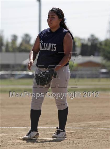 Thumbnail 2 in St. Genevieve vs La Sierra Academy (CIF SS Playoffs) photogallery.
